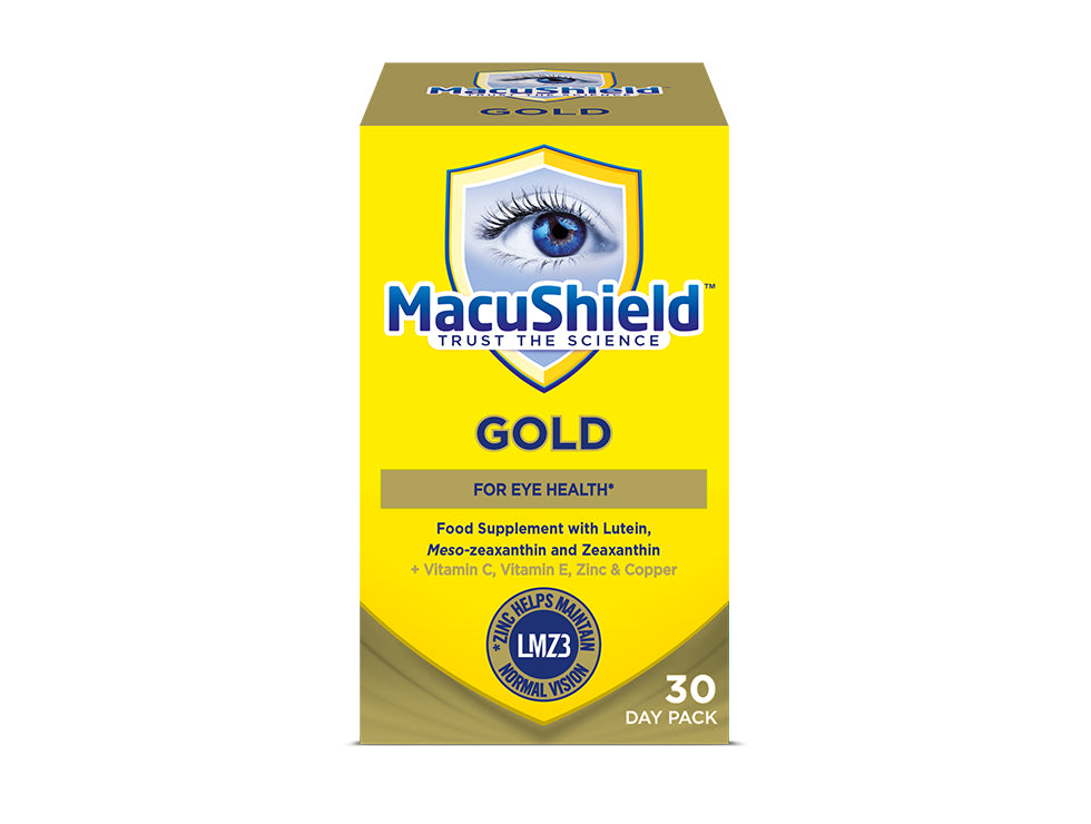 MacuShield Gold ögonvitamin vitaminer för ögonen